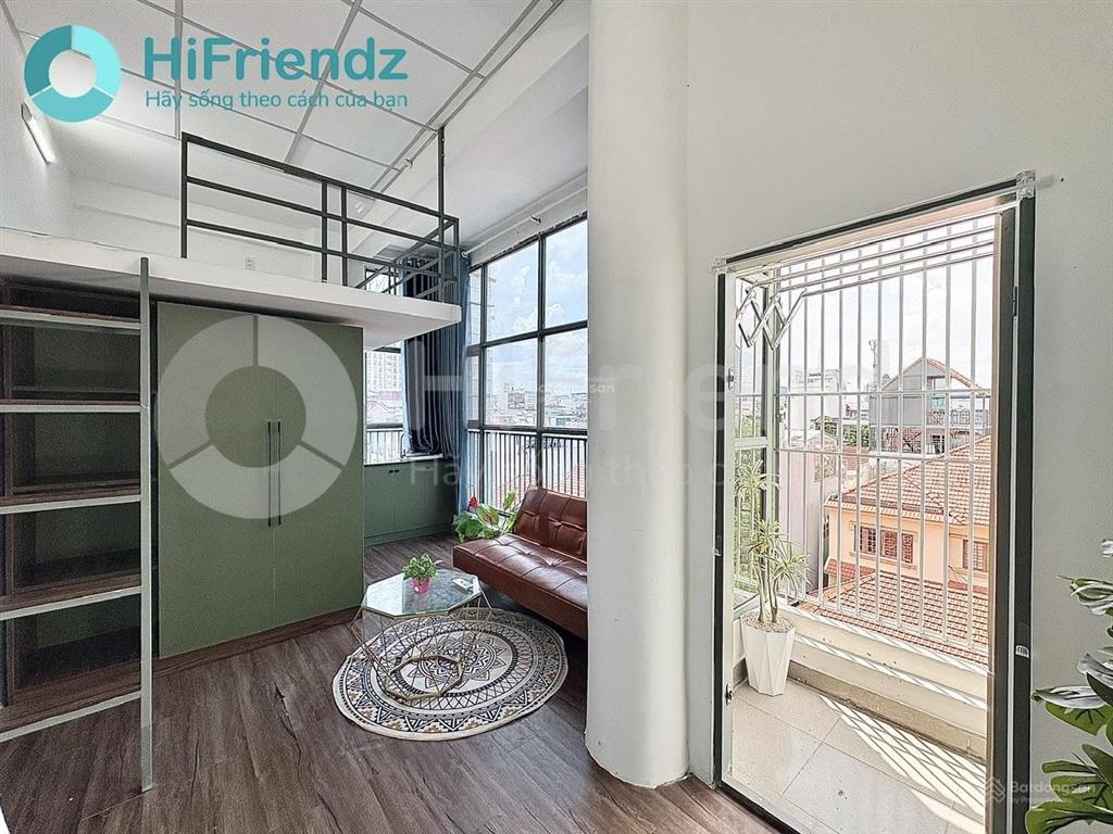 Duplex ở được 4 người  đi bộ đến đh gtvt, ngoại thương, hutech, hồng bàng  cửa sổ view landmark
