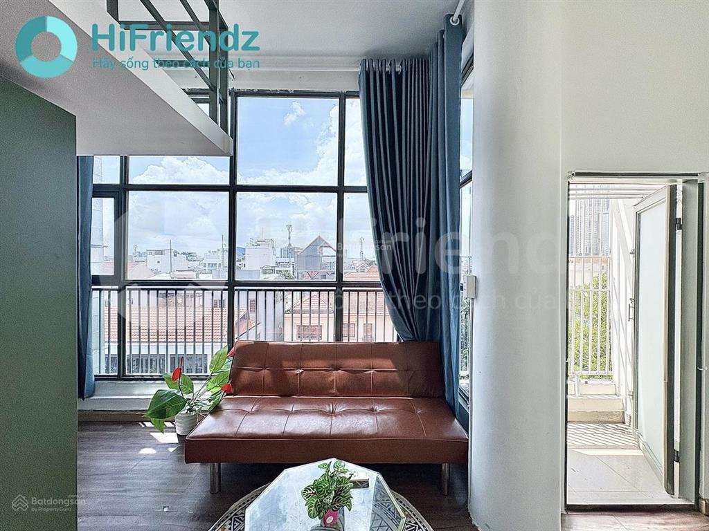 Duplex ở được 4 người  đi bộ đến đh gtvt, ngoại thương, hutech, hồng bàng  cửa sổ view landmark
