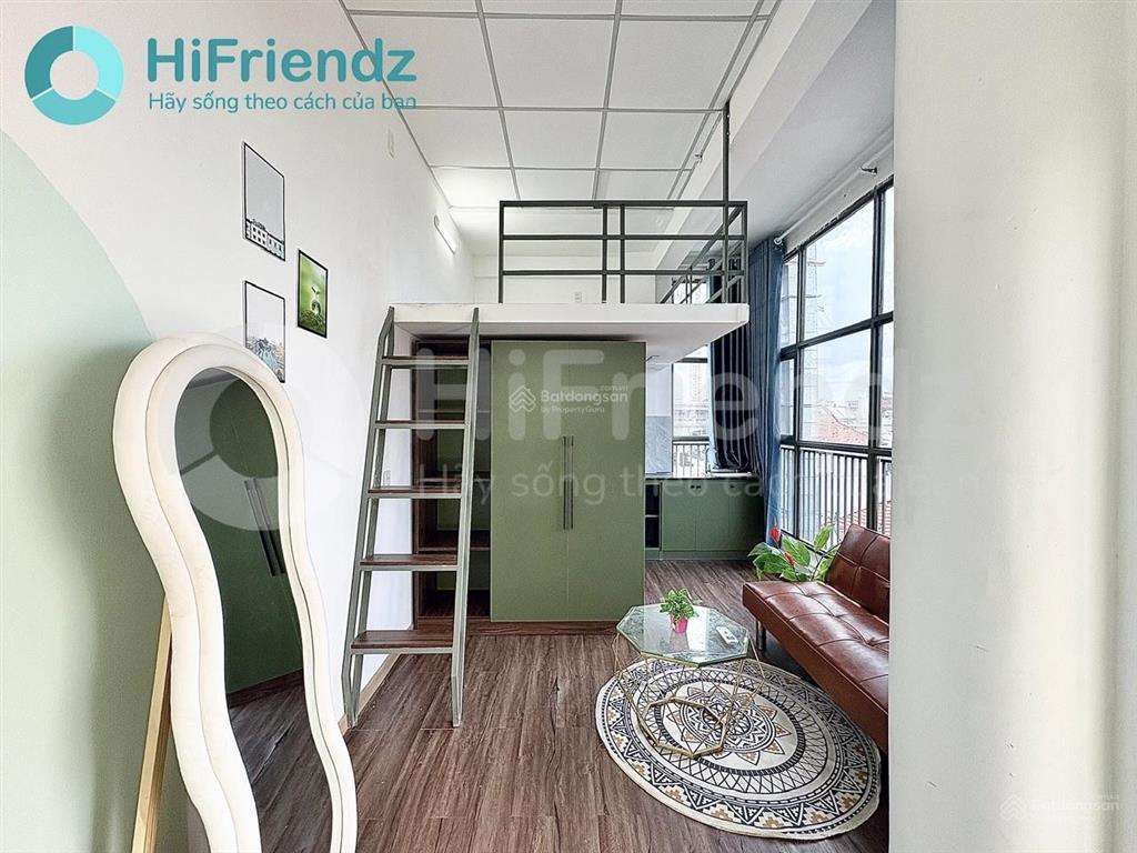 Duplex ở được 4 người  đi bộ đến đh gtvt, ngoại thương, hutech, hồng bàng  cửa sổ view landmark