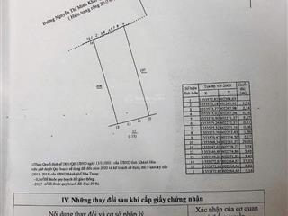 Bán đất đã có giấy phép xây dựng khách sạn trung tâm nha trang