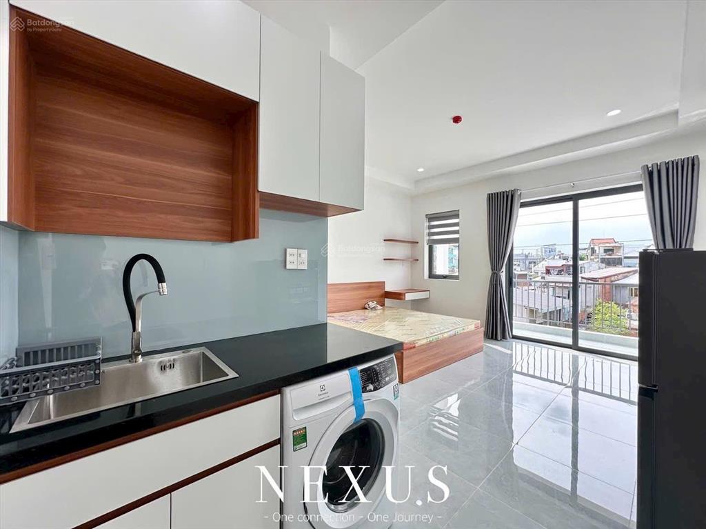 Chính chủ studio ban công đầy đủ nội thất như ảnh, vị trí trung tâm gv