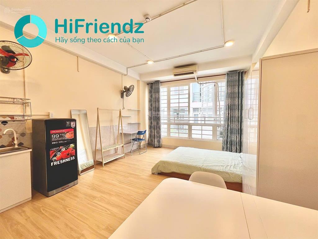 Chính chủ studio cửa sổ diện tích rộng, full nội thất, ngay sân bay tân sơn nhất