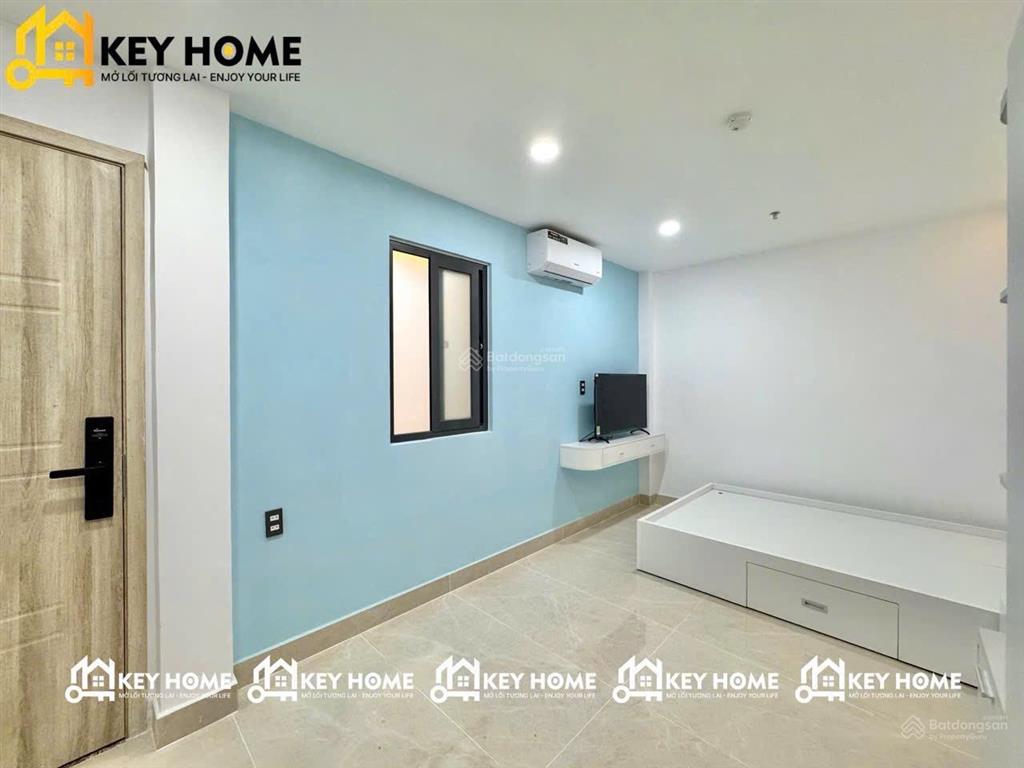 Studio cửa sổ, nội thất như ảnh, thang máy, bảo vệ