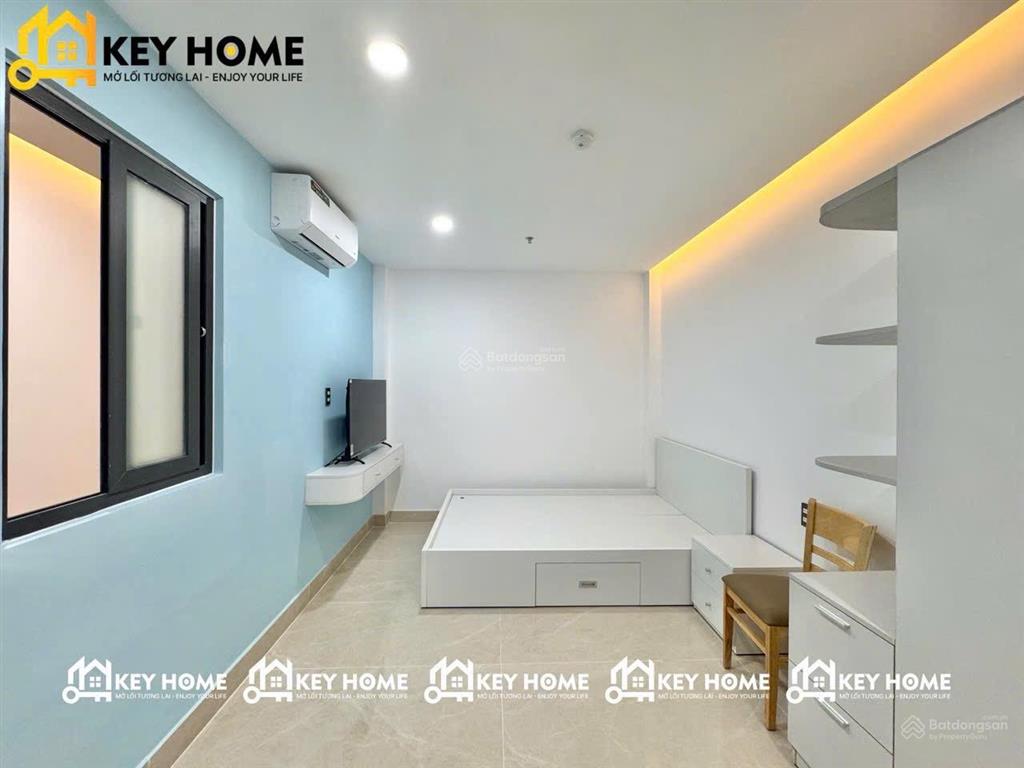 Studio cửa sổ, nội thất như ảnh, thang máy, bảo vệ