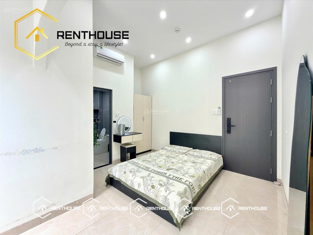 Studio ban công rộng thoáng, nội thất như ảnh, nhà mới 100%