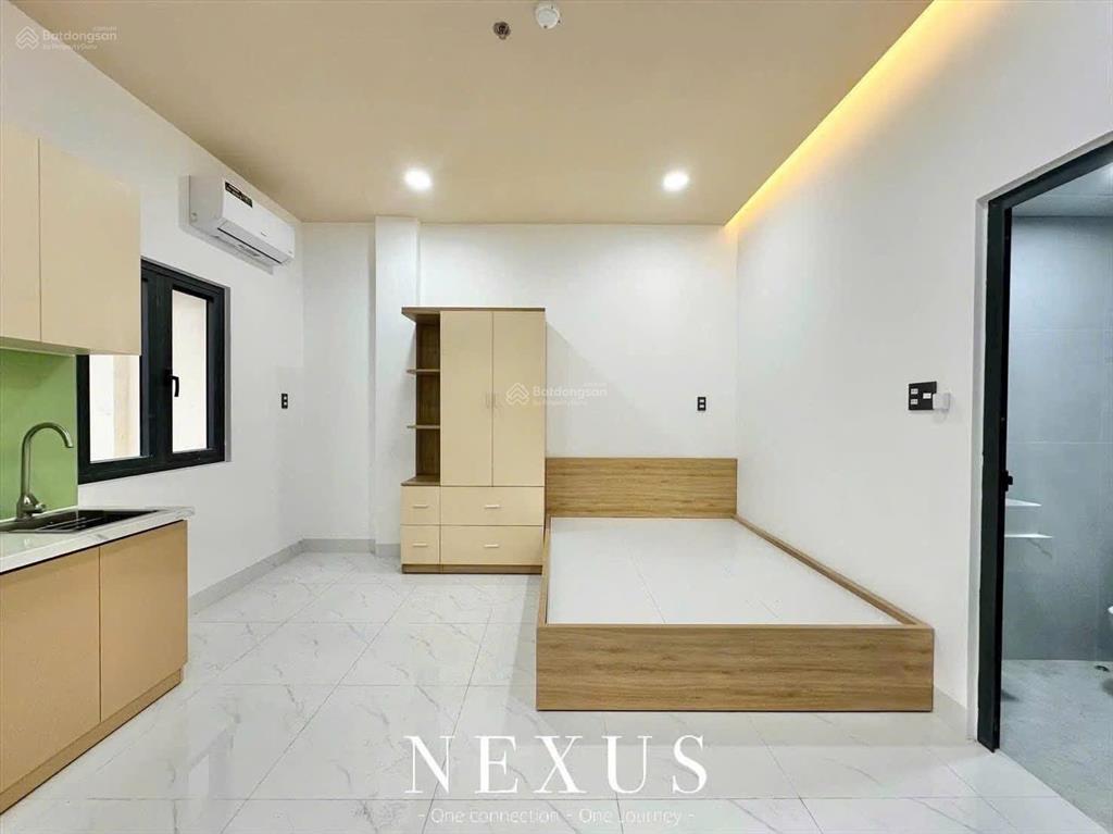 Studio bancol siêu rộng, thoáng sáng, đầy đủ tiện nghi