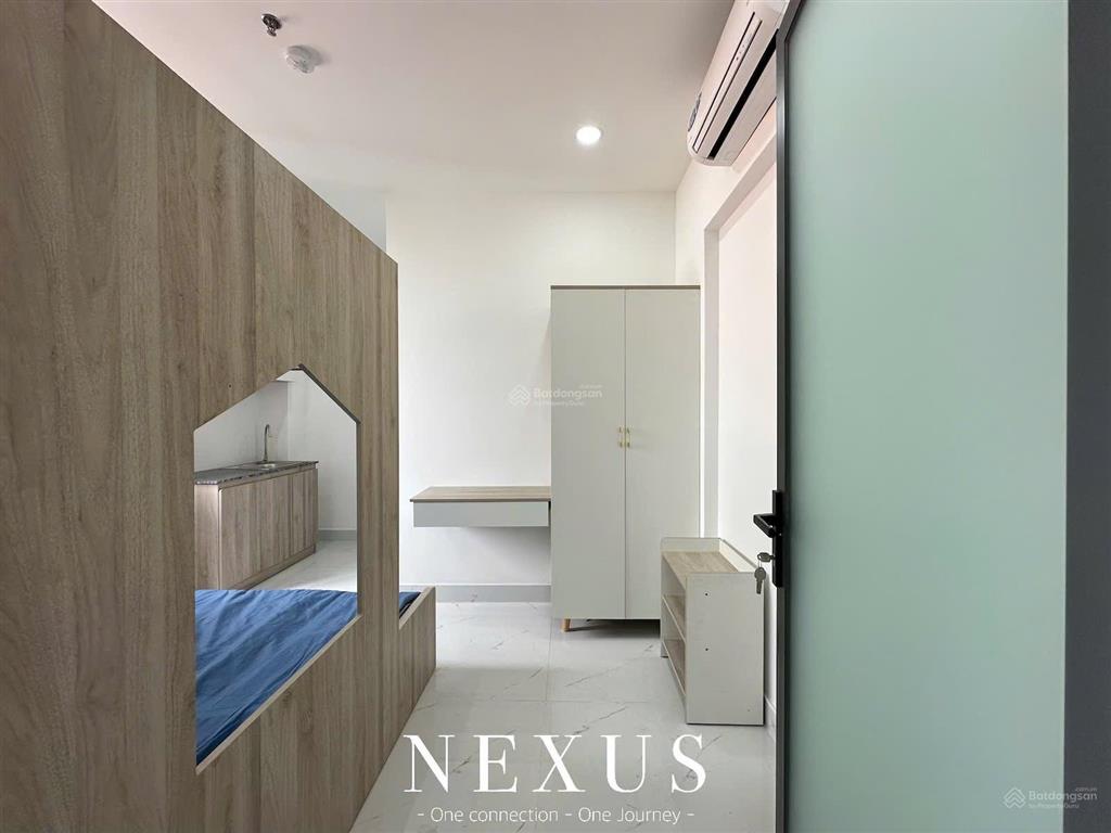 Studio 2 không gian ngủ mới khai trương, đầy đủ nội thất, thang máy, hầm xe rộng