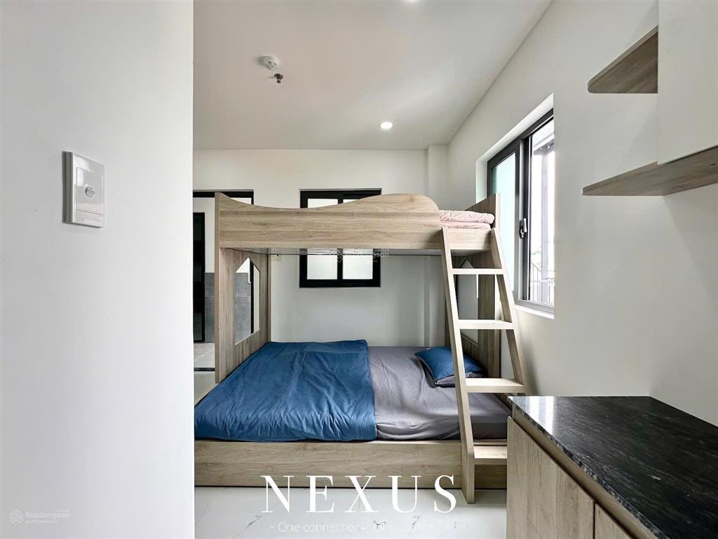 Studio 2 không gian ngủ mới khai trương, đầy đủ nội thất, thang máy, hầm xe rộng