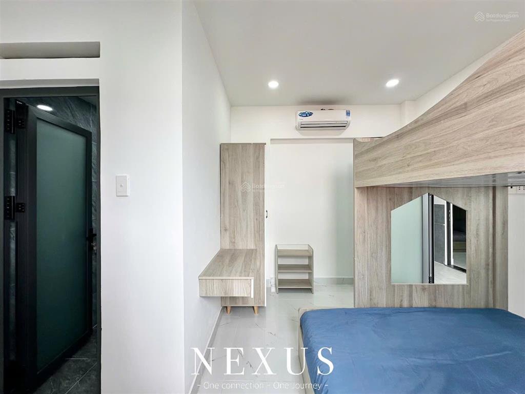 Studio 2 không gian ngủ mới khai trương, đầy đủ nội thất, thang máy, hầm xe rộng