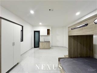 Studio 2 không gian ngủ mới khai trương, đầy đủ nội thất, thang máy, hầm xe rộng