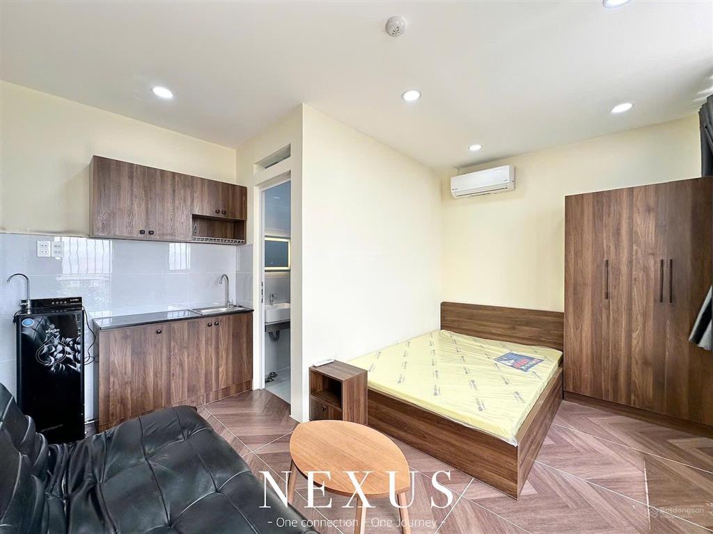 Studio 1pn 1pk rộng thoáng, nội thất đầy đủ ngay vlu