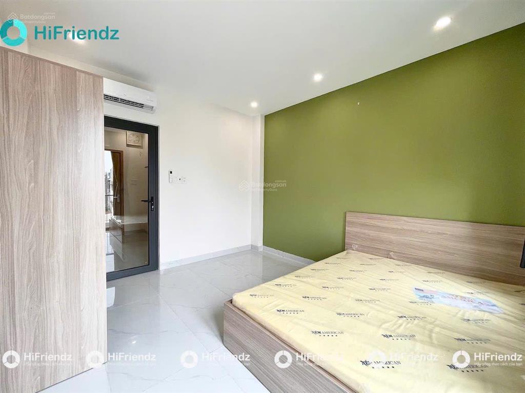 Studio 1pn tách bếp có ban công rộng, nội thất mới, thoáng sáng