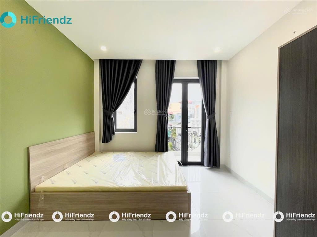 Studio 1pn tách bếp có ban công rộng, nội thất mới, thoáng sáng