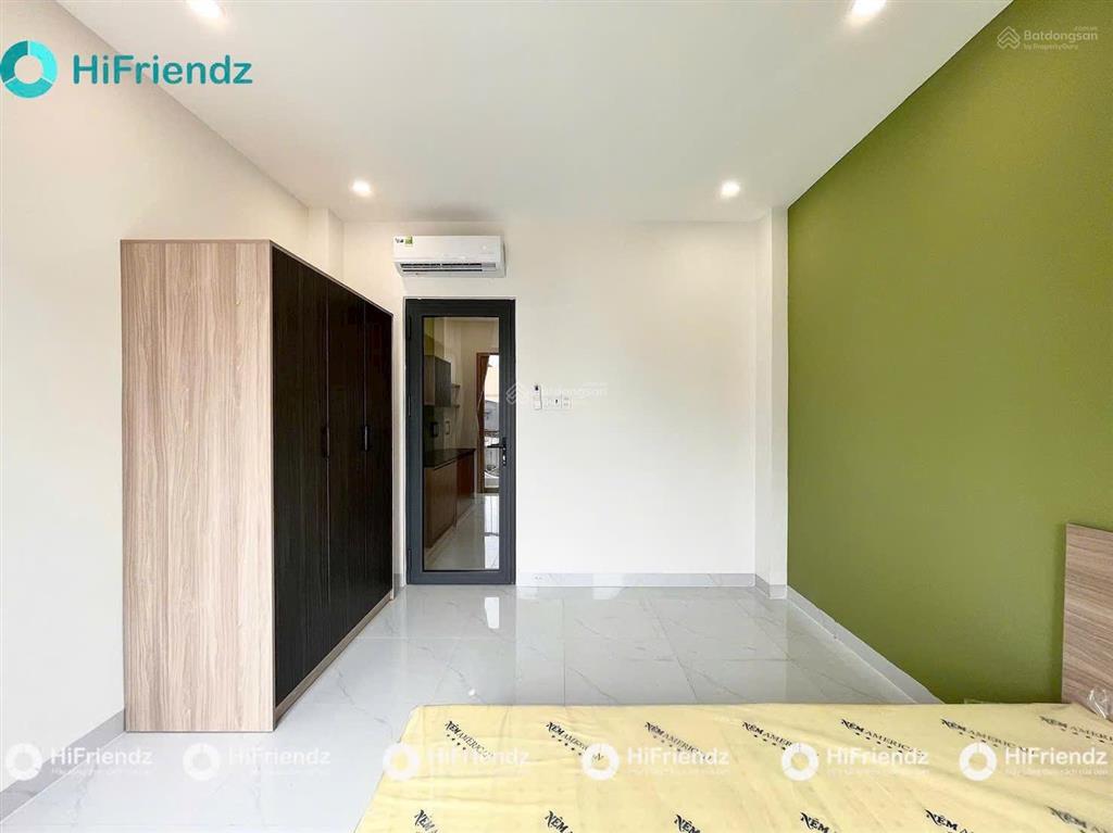 Studio 1pn tách bếp có ban công rộng, nội thất mới, thoáng sáng