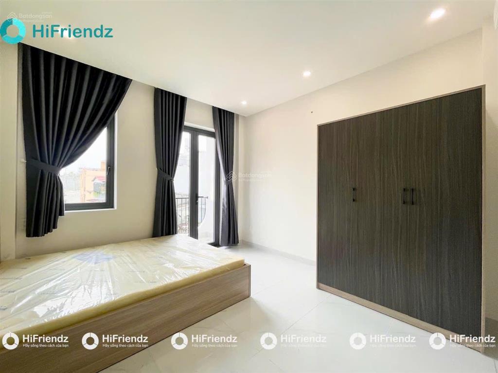 Studio 1pn tách bếp có ban công rộng, nội thất mới, thoáng sáng