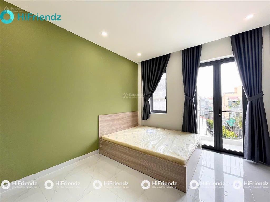 Studio 1pn tách bếp có ban công rộng, nội thất mới, thoáng sáng