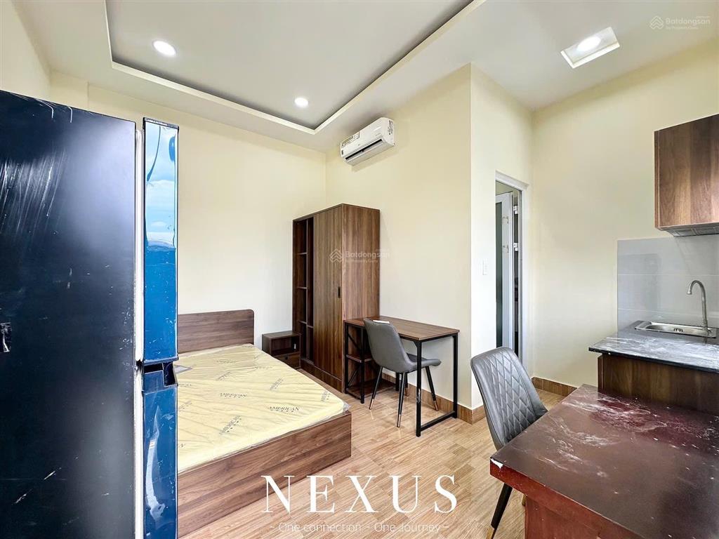 Chính chủ studio bancol đầy đủ nội thất xịn, mới xây 100%