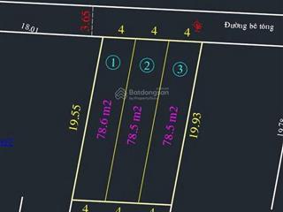 Bán đất an bình phường mão điền bắc ninh dt 78m ô tô thông gàn khu công nghiệp thuận thành 2