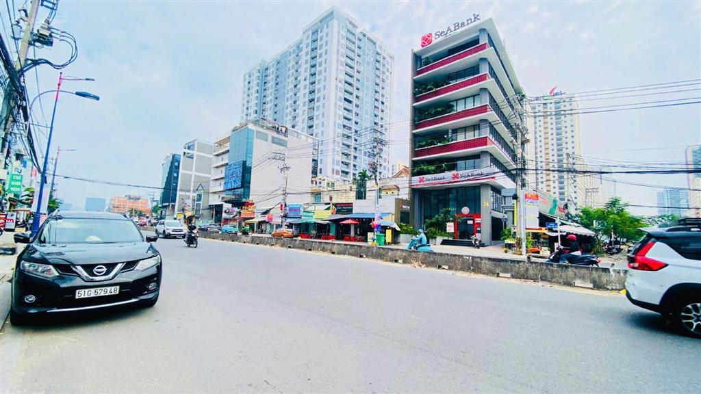 Nhà mặt tiền ngang 10m ngay lương định của (đoạn vòng xoay trần não), 10x25xd hầm 7 tầnggiá 98tỷ