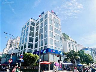 Giảm giá tòa văn phòng mt nguyễn thông, 11.7x28 (nh 12.7), xd hầm 7 tầng, rao thuê 380tr/th, 98 tỷ