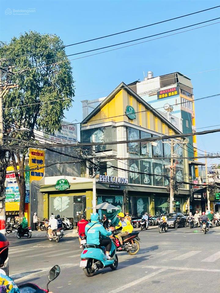 Phúc long thuê 140tr/th  bán gấp góc 2mt lê văn thọ  nguyễn văn khối, 6x24, 4 tầng, giá rẻ 32 tỷ