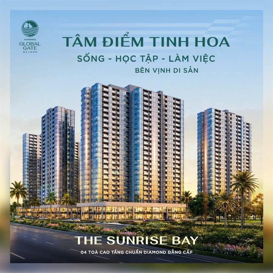 Sở hữu căn góc 2PN (70m2) Tòa G2 tầng cao view sân golf ngắm Vịnh di sản top 7 thế giới.