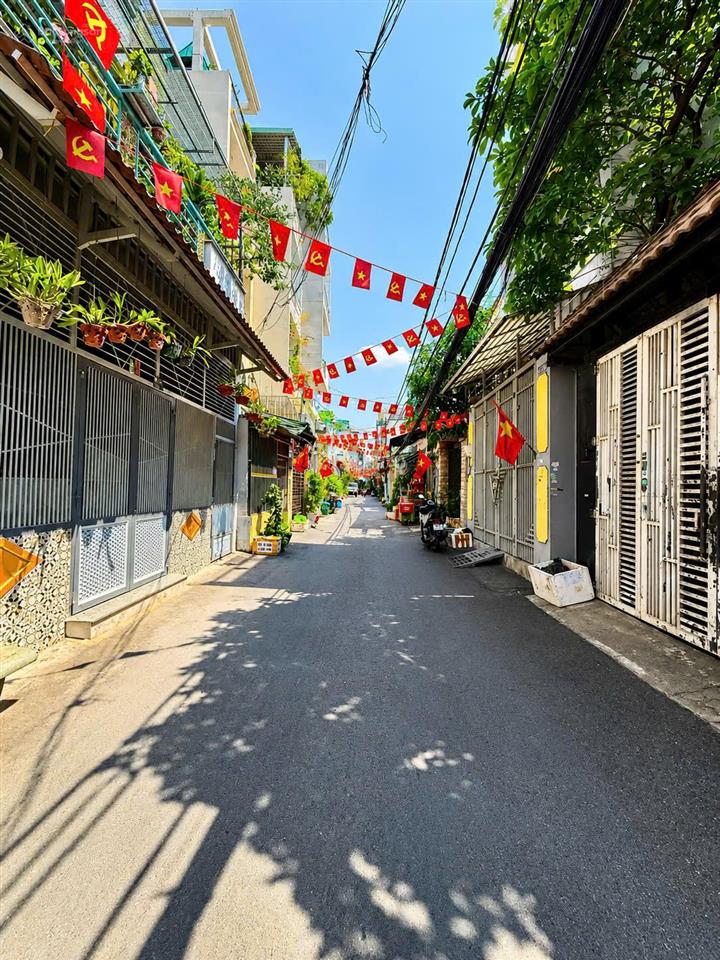 Đường kinh doanh 6m thông  nhà 4 tầng  gần chợ phú lâm  hồng bàng  bề ngang 4.4m  chỉ hơn 8 tỷ