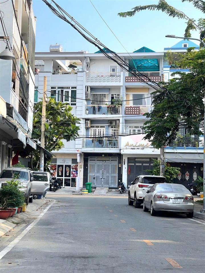 Mặt tiền đường nhựa 10m  nhà 4 tầng  phường bình phú  quận 6  chỉ hơn 7 tỷ