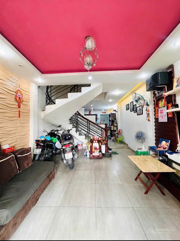 Mặt tiền đường nhựa 10m  nhà 4 tầng  phường bình phú  quận 6  chỉ hơn 7 tỷ