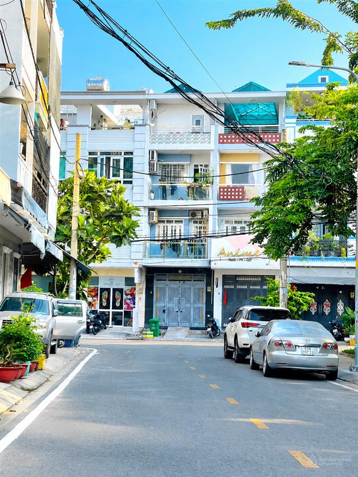 Mặt tiền đường nhựa 10m  nhà 4 tầng  khu vip bình phú  quận 6  chỉ hơn 7 tỷ