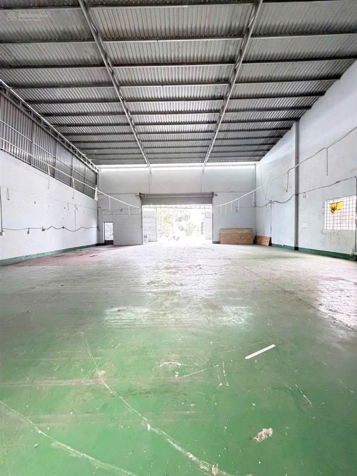 Cho thuê kho xưởng 420m2, điện 3pha, tải 5tấn, giá 25tr