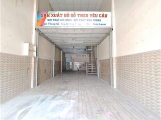 Cho thuê mặt tiền kho xưởng 4,5x20m, lửng, điện 3 pha, đường container, giá 12 triệu
