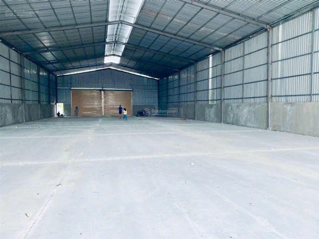 Cho thuê kho xưởng bình tân 525m², điện 3 pha, đường container, giá 40 tr