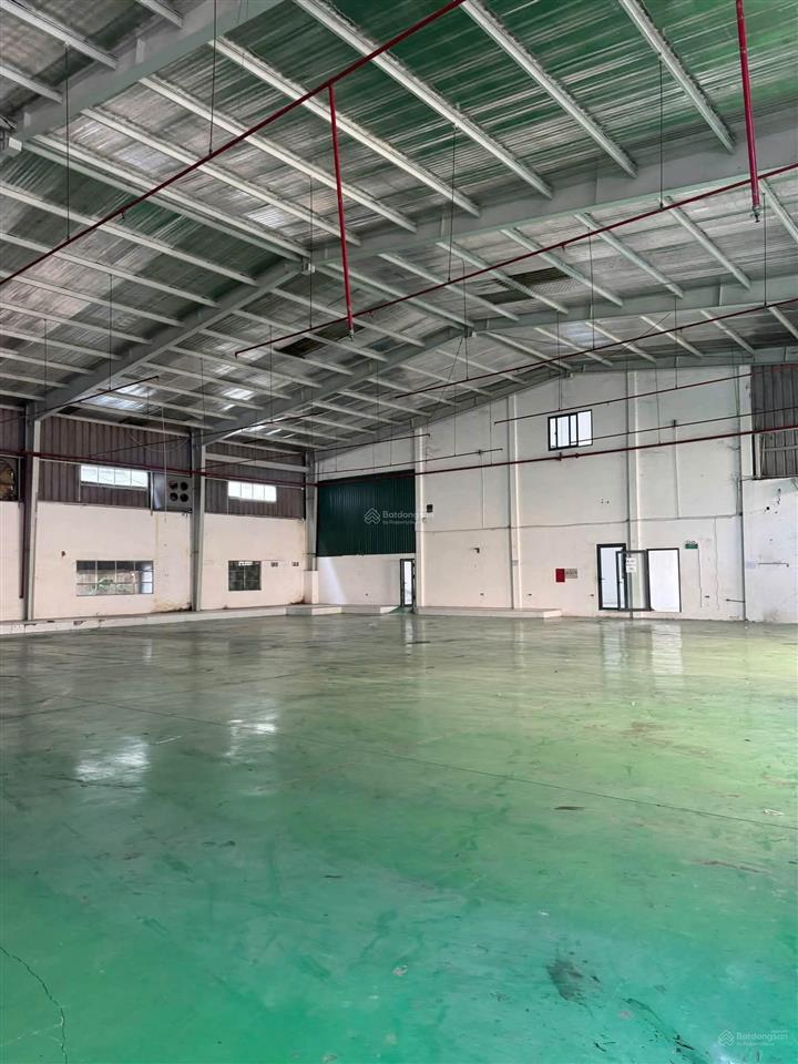 Cho thuê kho xưởng kcn tân tạo, 800m², container 24h, điện 3 pha, pccc vách tường, giá 72tr