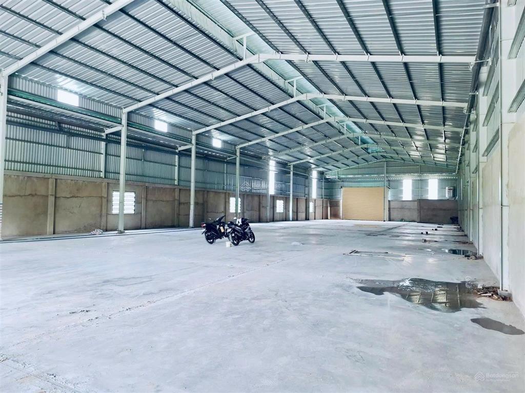 Cho thuê kho xưởng 20x20m, kho 20x18m, điện 3 pha, container đêm, giá 30tr
