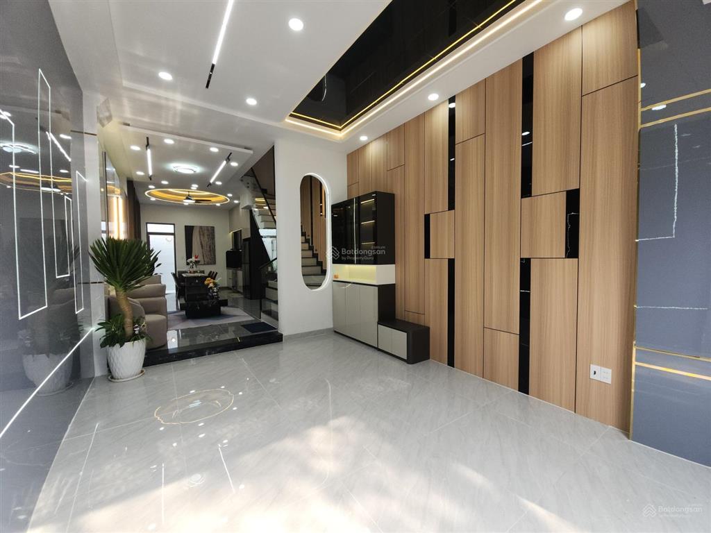 Bán nhà mới 4 tầng đường an phú đông 27  quận 12  giá 6,2 tỷ