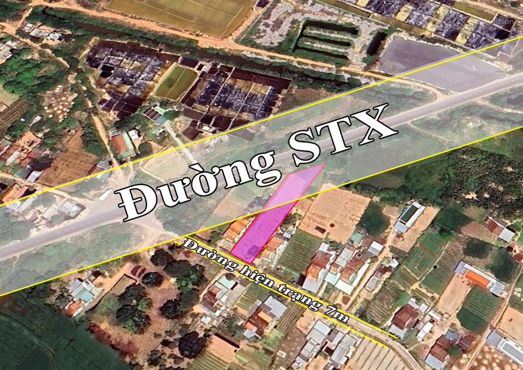 Bán đất tại xã ninh thọ, ninh hòa mặt tiền đường stx nối dốc lết