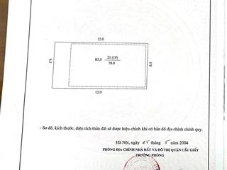 Toà văn phòng tây hồ tây 87m 1 hầm 9 tầng mt 6.5m dòng tiền 200tr/tháng giá  65 tỷ