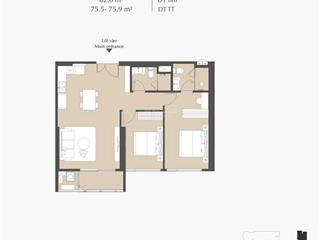 Mua để ở siêu rẻ đông nam 2pn tòa l2 the bloom  cao xà lá 0986 198 ***