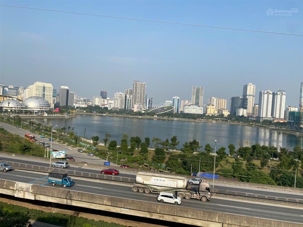 Siêu hiếm. chủ giảm 5 tỷ bán nhanh tòa nhà 8 tầng mp phạm hùng, view hồ điều hòa, giá đầu tư