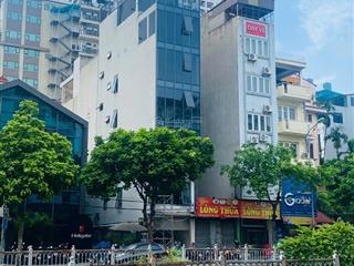 Cực hiếm. bán tòa văn phòng 7 tầng mặt phố mạc thái tổ, hướng đông nam, vỉa hè đá bóng