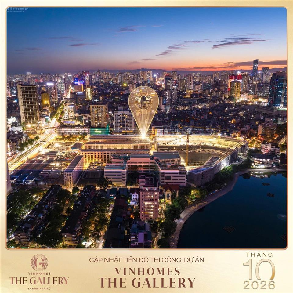 Vinhomes the gallery giảng võ  ba đình  hà nội, 68.8m2, giá 50 tỷ