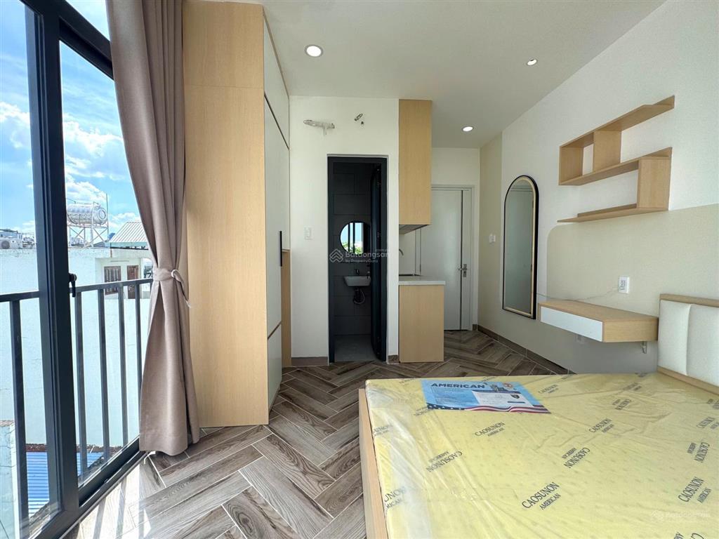 Studio ban công decor cao cấp ngay lotte gò vấp