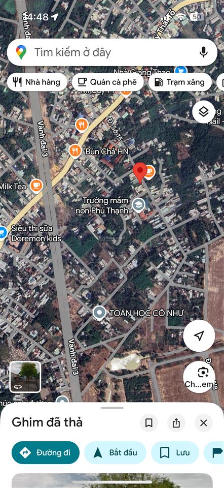 Bán đất thổ vườn mặt tiền đường sở 15 xã phú thạnh cũ (xã nhơn trạch mới)