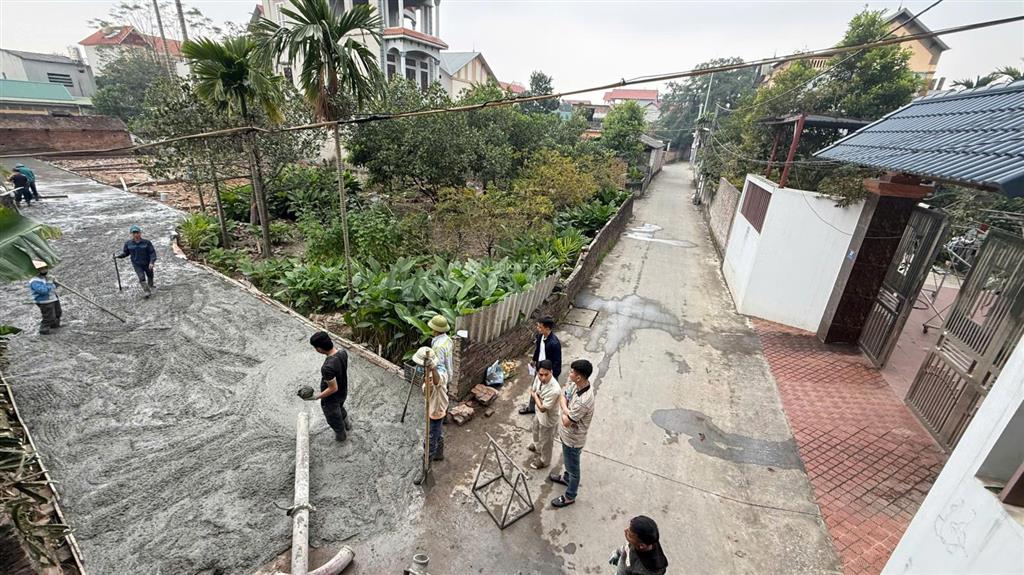 Hàng phân lô f0 nội bài  83m2 đường rộng 4m  hơn 1km ra tới sân bay nội bài