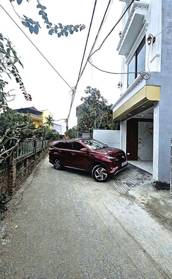 Nhà mới 5 tầng bát khối 35m ô tô đỗ cửa gần cầu thanh trì giá chỉ 5,x tỷ