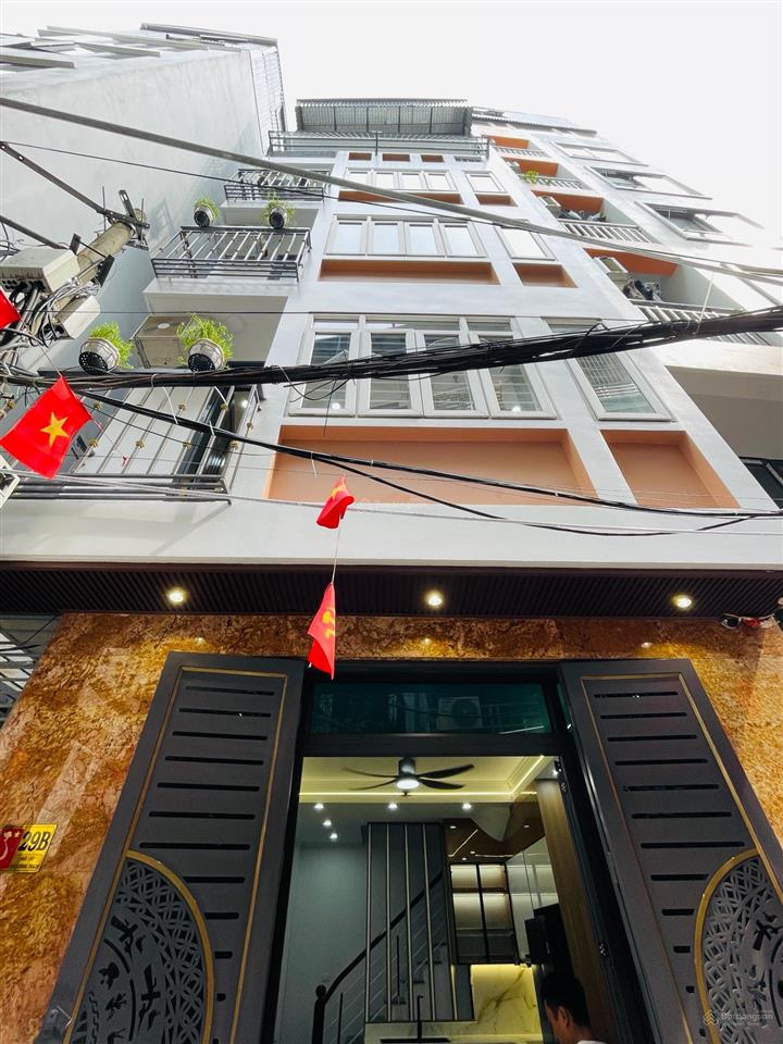 Bán nhanh nhà định công 6 tầng thang máy mt6m 15m ra ô tô tránh gần phố chỉ hơn 9 tỷ sổ riêng ko qh