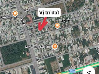 Bán đất khu dân cư rạch bắp an điền. dt 5x22m thổ cư hết đất. giá 1tỷ420