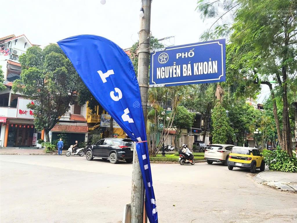 Bán nhà mặt phố phân lô nguyễn bá khoản, 84m2 giá 41 tỷ, giao phố lưu quang vũ và vũ phạm hàm