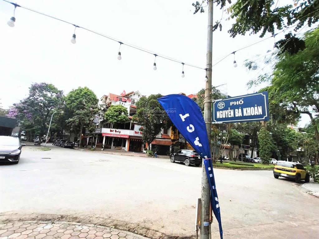 Bán nhà mặt phố phân lô nguyễn bá khoản, 84m2 giá 41 tỷ, giao phố lưu quang vũ và vũ phạm hàm